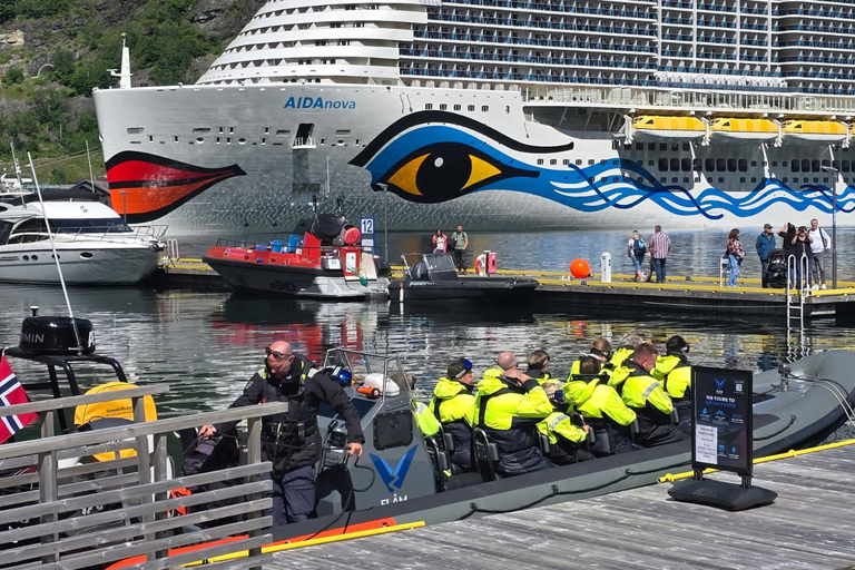 Flåm: Nærøyfjord RIB-boat Experience & Waterfalls