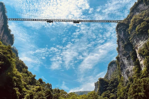 Visite privée d&#039;une journée à Zhangjiajie — Options multi-panoramiquesOption E : Grand Canyon et lac Baofeng