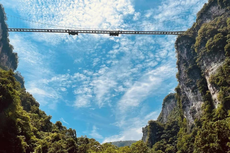 Visite privée d&#039;une journée à Zhangjiajie — Options multi-panoramiquesOption E : Grand Canyon et lac Baofeng