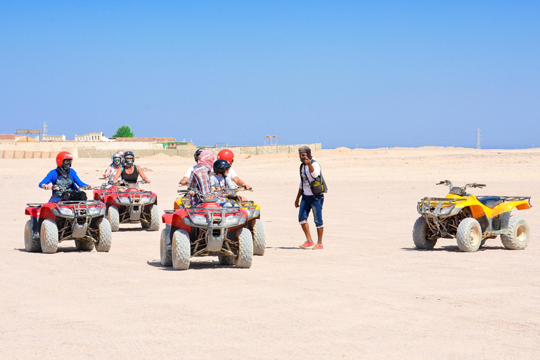 Makadi Bay: Sunset Quad &amp; ATV Adventure &amp; SeaviewSunrise Quad Bike, Camel and Bedouin Breakfast