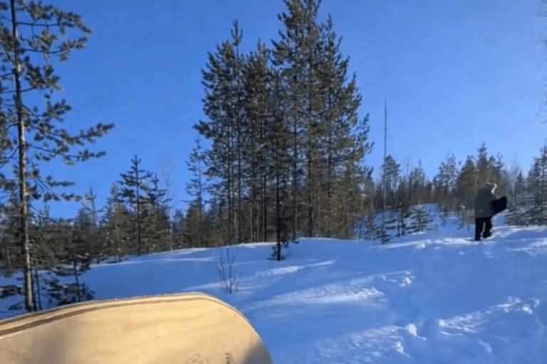 Rovaniemi: Snow Surfing Experience with Hotel Pickup