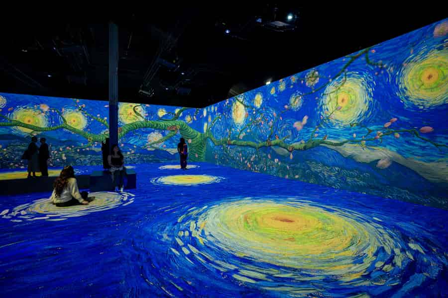 Van Gogh Immersive Art Experience in Riga. Foto: GetYourGuide