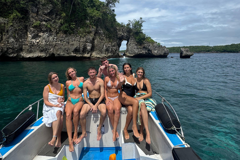 Bali/Nusa Penida: Private Snorkeling With Guide & West Tour Transfer from Sanur Area