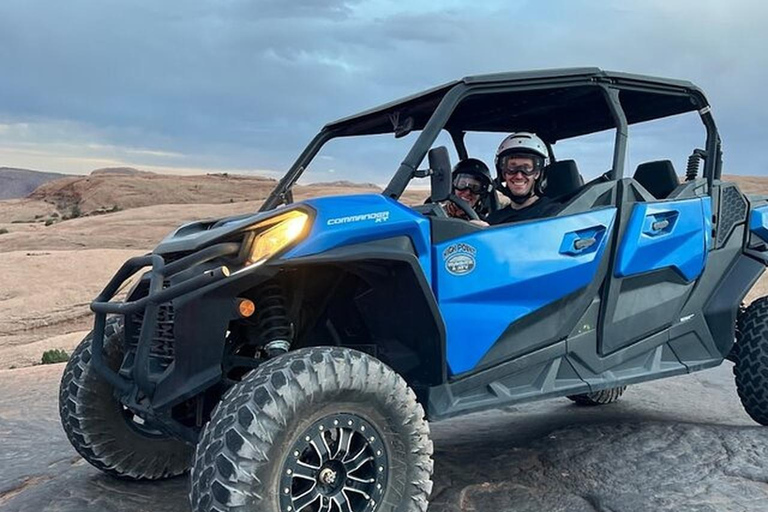 Moab: U-Drive UTV Guided Hell's Revenge Adventure 6 Seat Can-Am Defender 1000