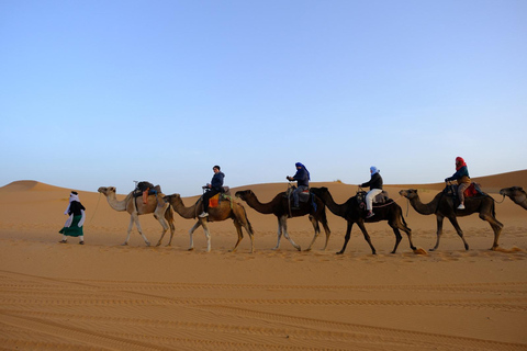 Desde Marrakech: tour de 3 días por el desierto a Merzouga