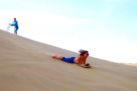 Z Ica: wycieczka po lagunie i pustyni Huacachina z sandboardingiem