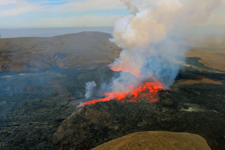 Reikiavik: excursión de 45 minutos en helicóptero para ver el volcán