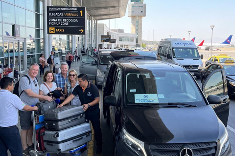Santiago to Valparaiso Cruise Port: Private Transfer and Wine Tasting Santiago to Valparaiso Cruise Port: Private Transfer & Wine Tasting