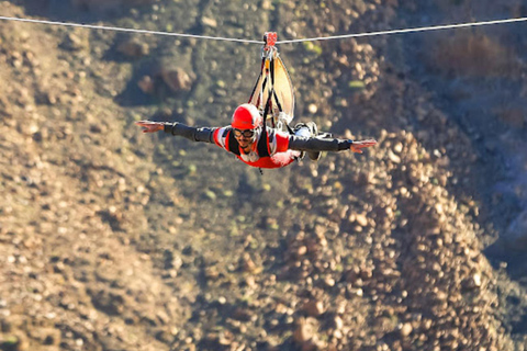 Expérience privée de zipline à AlUla