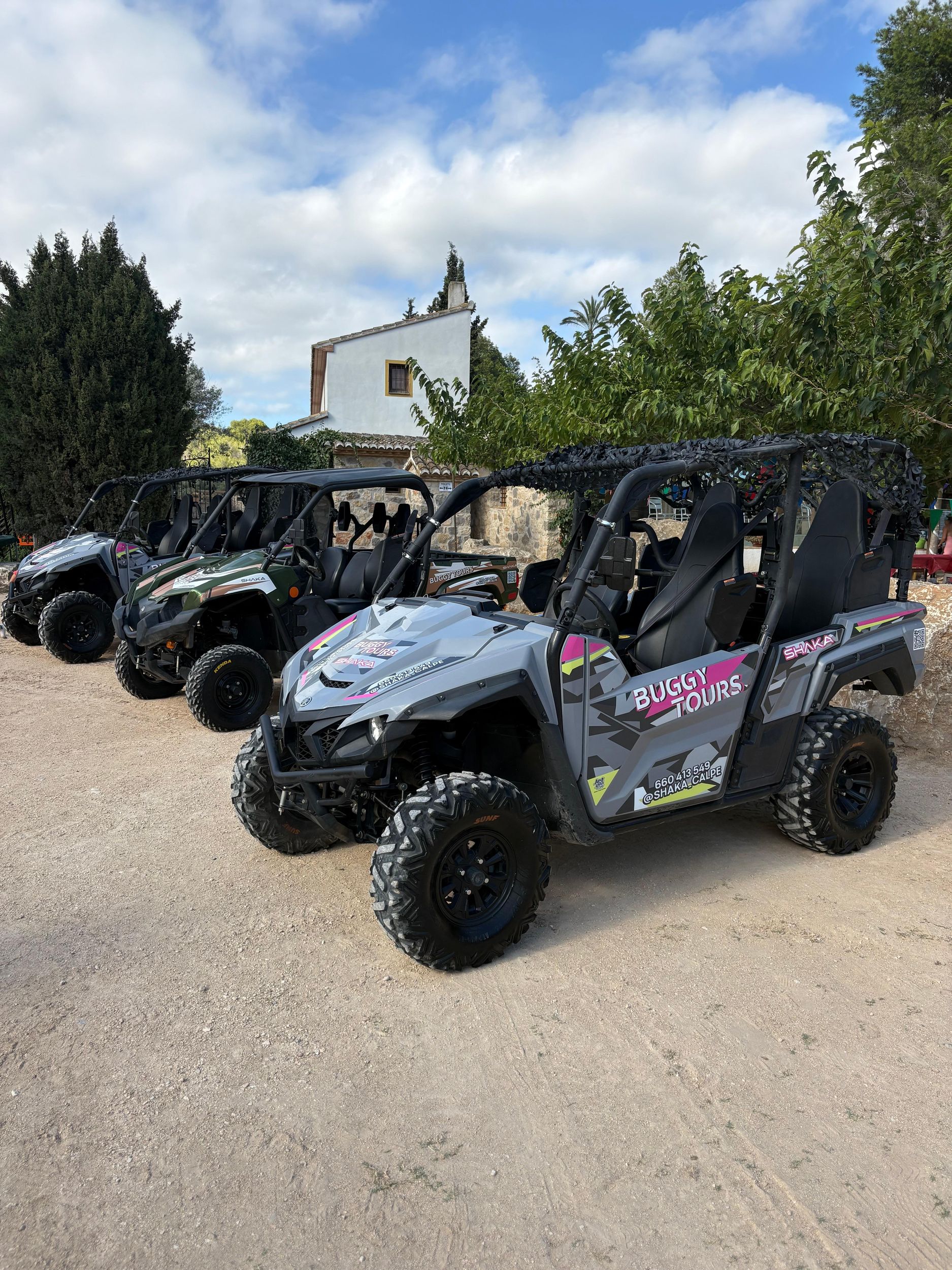 Calpe: Erlebnis mit dem Dünen-Buggy in den Bergen und Wasserfälle des Algar