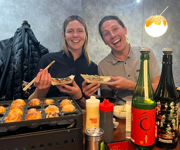 Osaka Sake Tasting with Takoyaki DIY