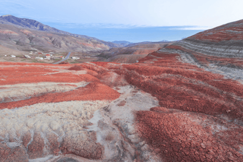 Da Baku: Escursione di un giorno alle Candy Cane Mountains con escursione