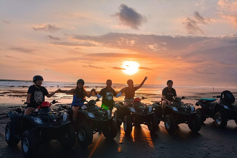 Bali: Beach Quad Bike Ride Experience with Lunch Atv Ride Single Beach Include Transport