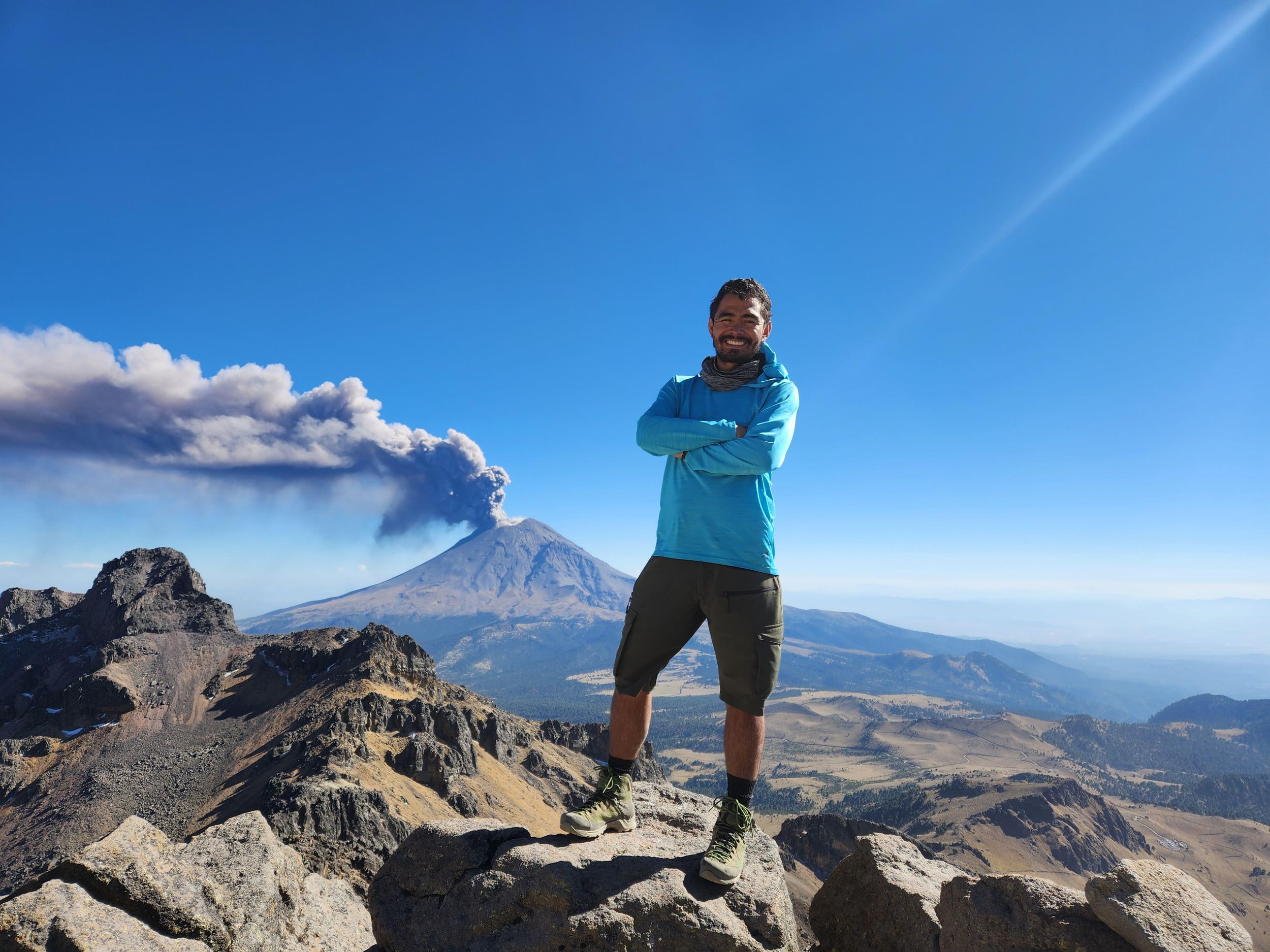 Erobere den Gipfel des Vulkans Iztaccíhuatl!