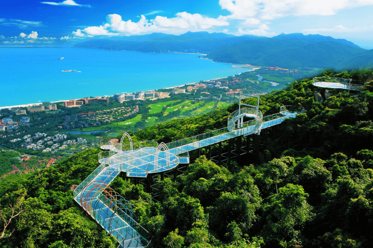 Sanya: Yalong Bay Tropical Forest Ticket and Tour Car