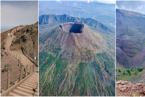 Vulcões e Ruínas: visita o Monte Vesúvio, Herculano e PompeiaDe Nápoles para visitar o vulcão e as ruínas