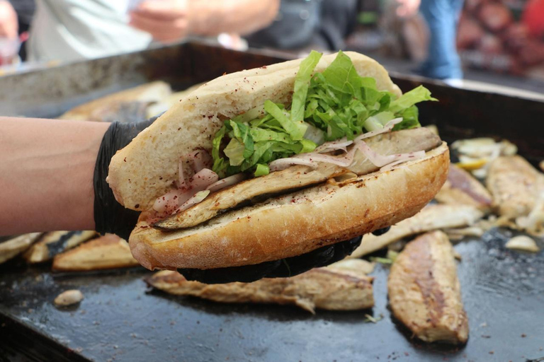 Antalya Old City Harbor Boat & Local Fish Bread Experience
