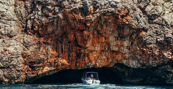 Blue Cave Private Boat Tour from Herceg Novi