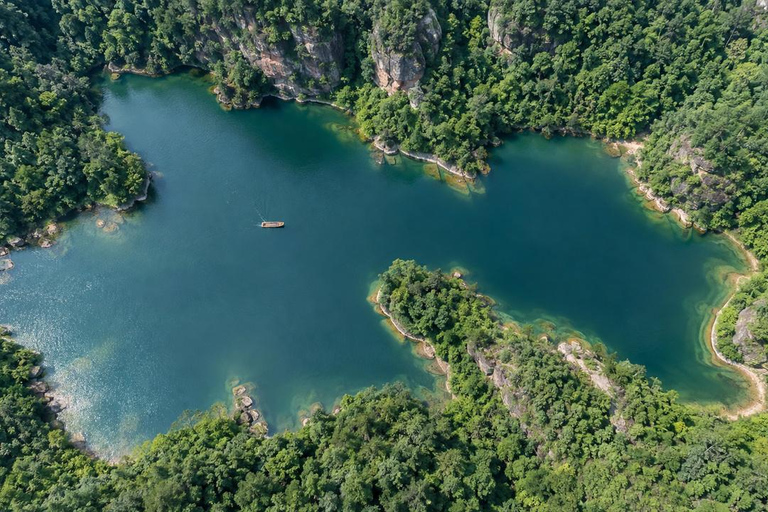 Chongqing: Simian Mountain Tickets & Scenic Experiences Simian Mountain: Admission + Honghai Lake Cruise