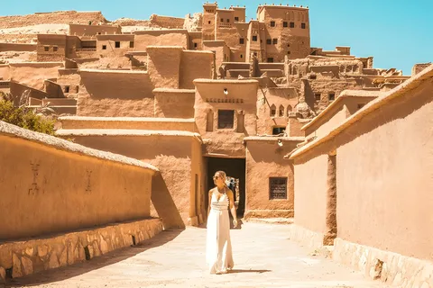 Desde marrakech : Excursión de un día a Ouarzazate y ksar Ait ben haddou