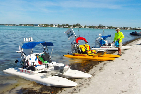 Sarasota: Island Adventures & Catamaran Speedboat Tour