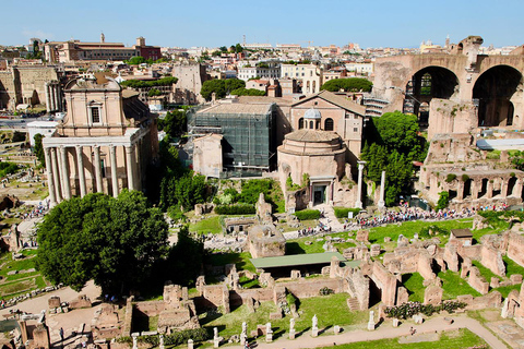 Rome: Roman Forum &amp; Colosseum Entry with Audio Guide App