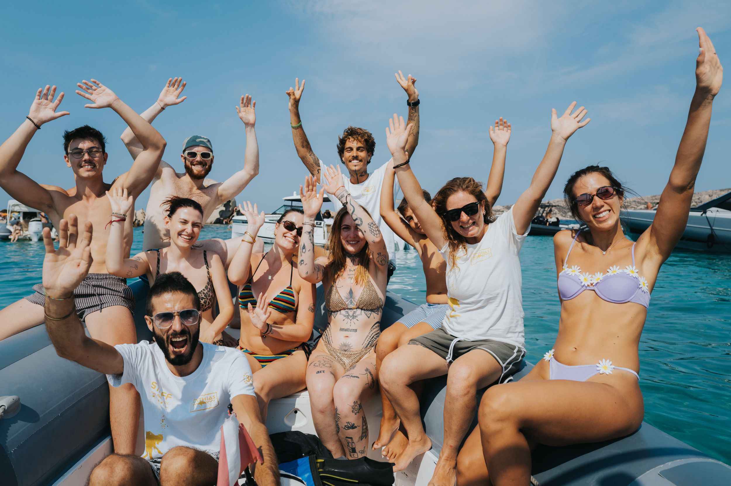 Schnorcheln auf Caprera: Schlauchboot-Tour im Archipel La Maddalena