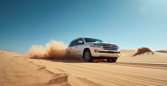 Doha Family-Friendly Desert Safari with Sandboarding