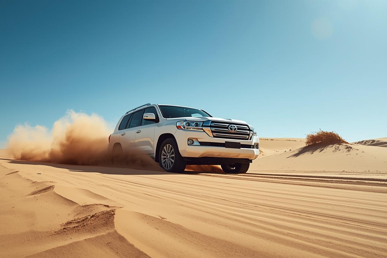 Doha Family Friendly Desert Safari with Camel Ride Shared Desert Safari Tour Dune Bashing & Camel Ride