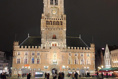 Da Parigi: Mercatino di Natale e centro storico di Bruges: escursione di 1 giorno