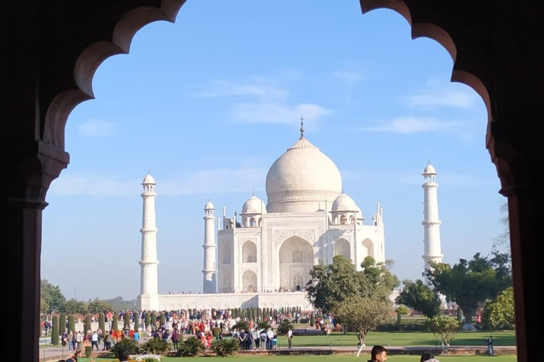 Z Agry: Taj Mahal, Fatehpur Sikri i safari z ptakamiWycieczka tylko z transportem i przewodnikiem