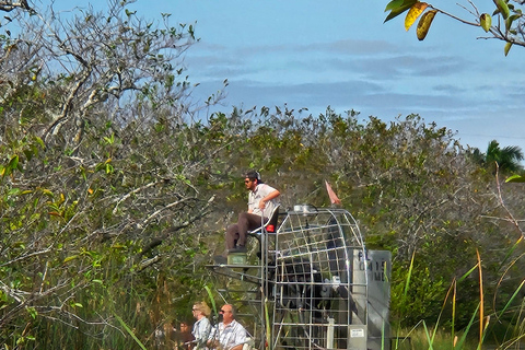 Everglades : tour en bateau avec transport&amp; entrée inclus