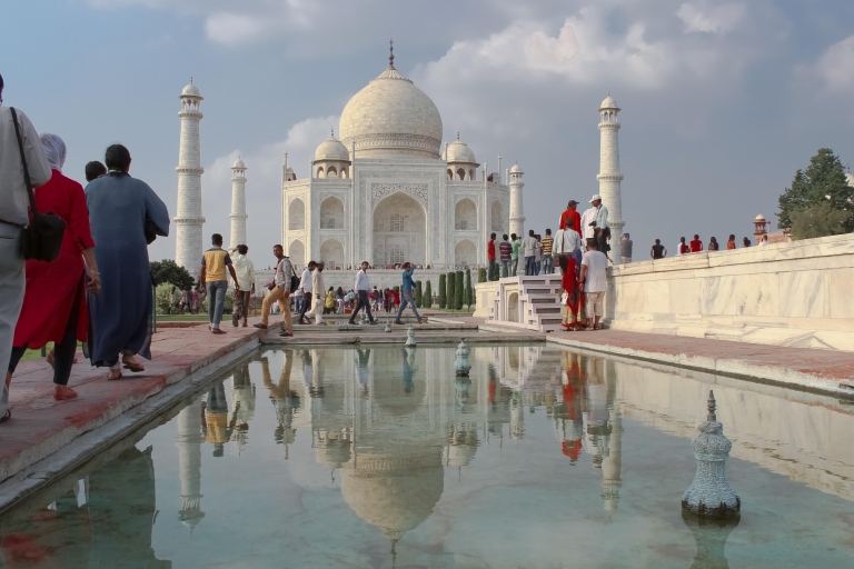 Z Delhi: prywatna wycieczka do Taj Mahal i fortu AgraSamochód + Przewodnik