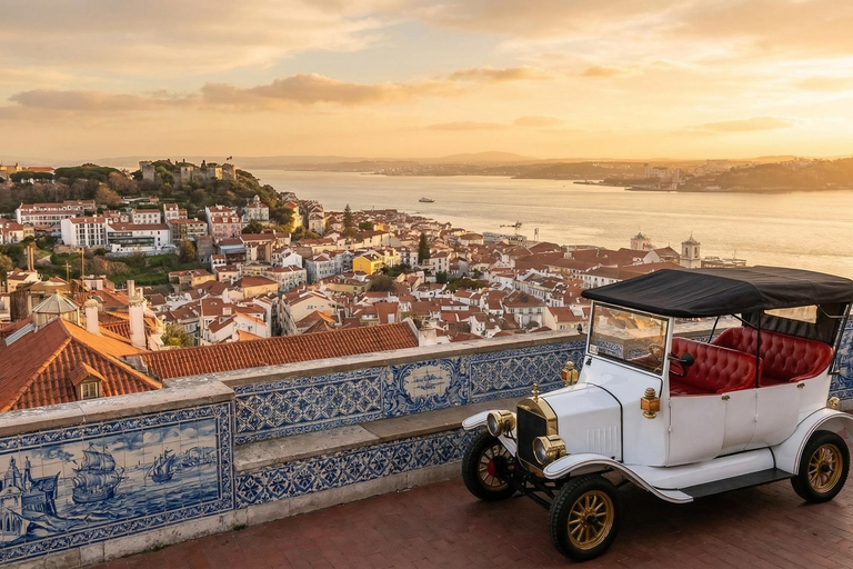 Lisbon: Private Tuk-Tuk Tour – Viewpoints, Alfama & Icons Historic Centre – 2h | €160 per group