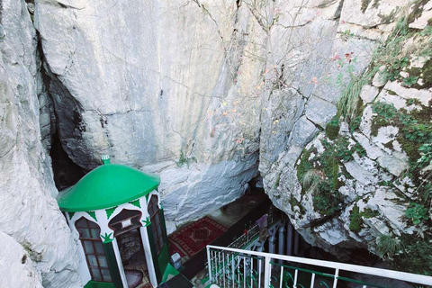 From Tirana: Kruja Castle, Old Bazaar & Sari Salltik View