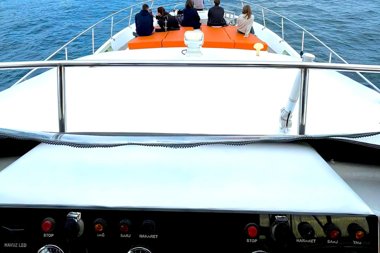 Istanbul: Crociera privata sul Bosforo con uno yacht di lusso