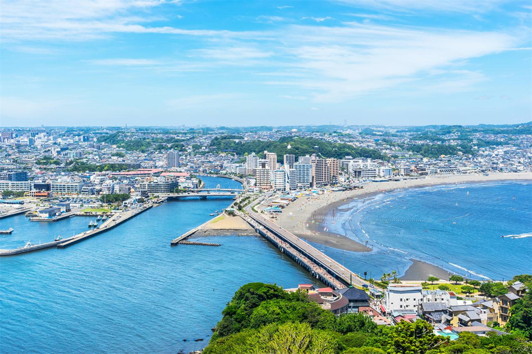 Wycieczka na górę Fuji Hakone/Kamakura: BEZPŁATNA kolejka linowa i rejs po jeziorze AshiWycieczka ze stacji Shinjuku o godz. 8:30 – bez kolejki linowej i rejsu statkiem