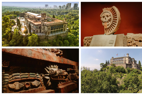 Privat tur Antropologimuseet + Chapultepec slott