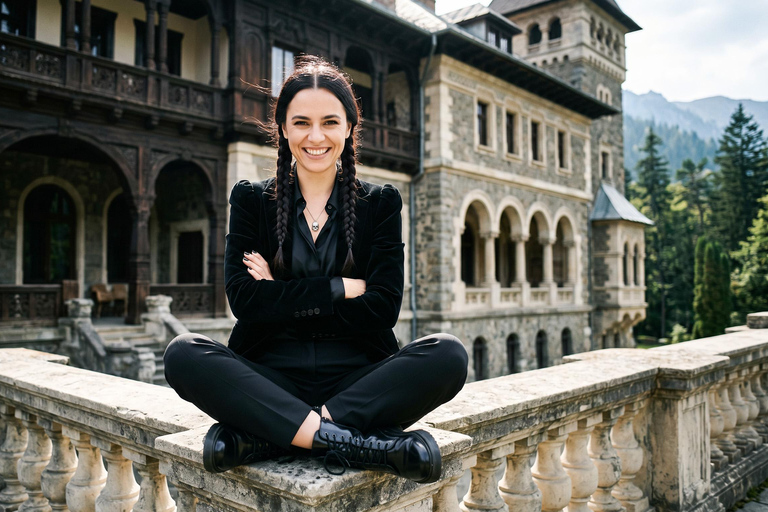 Bucharest: Wednesday’s Nevermore, Bran & Peles Castles Tour Audio guide in 24 languages