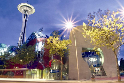 Seattle: Dagtrip met gids naar Vancouver met hoteltransfer