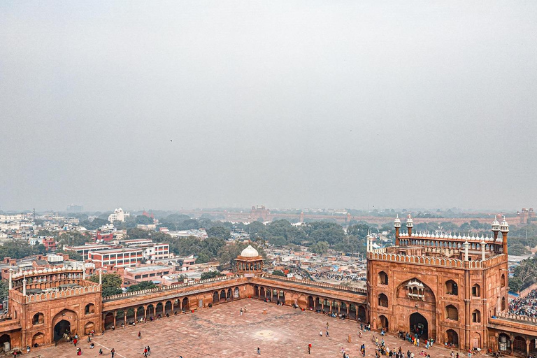 Delhi: Spiritual Sites Tour with Hotel pick-up & Drop Delhi: Multi-Faith Exploration Only Guide