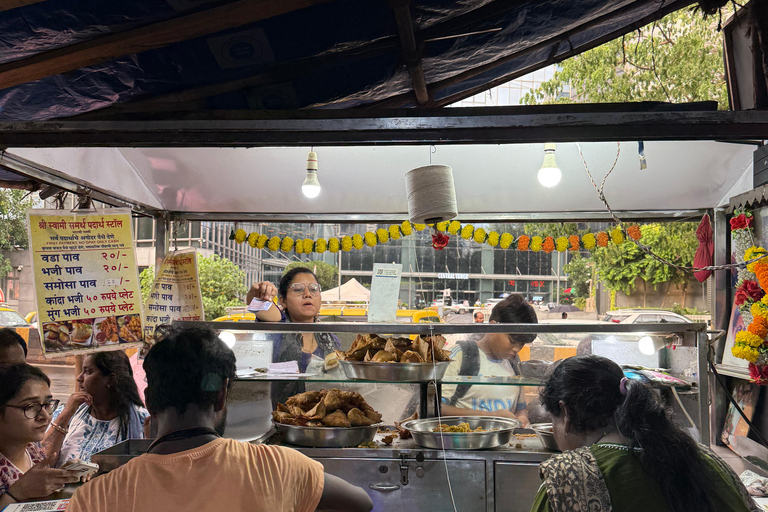 Mumbai: Jantar e City Tour - Luzes, Sabores, Ação!Para vegetarianos