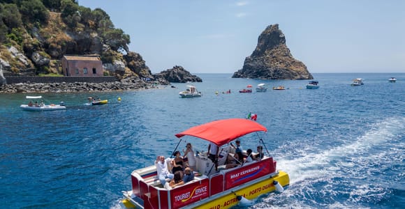 From Catania: Cyclops Riviera Cruise Tour