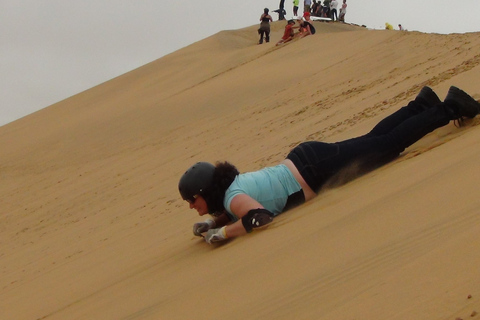 De Agadir/Tamraght/Taghazout: Sandoarding em Dunas de Areia