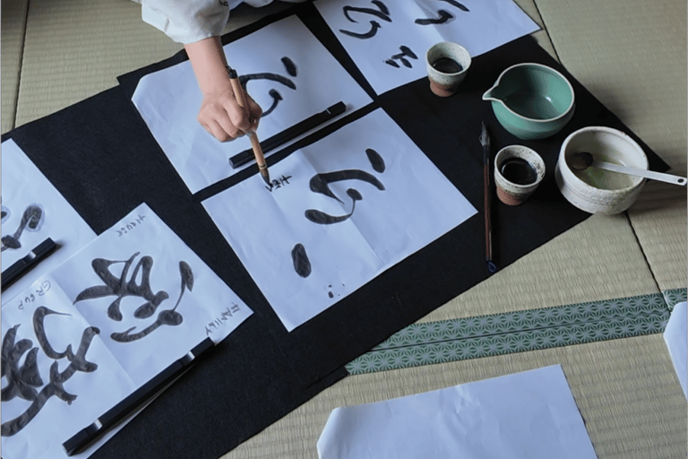 Kyoto: 100% Private Tea Ceremony, Calligraphy, and Kimono All-in-One Cultural Experiences Includes a Local Kyoto Walk