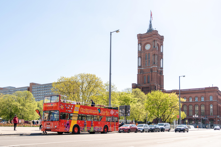 Berlin: Sightseeing Hop-On Hop-Off Bus Ticket Berlin Hop-on Hop-off bus Tour A+ B 24 hours