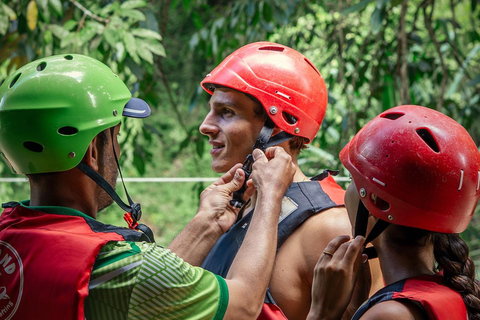 From Khao Lak: ATV & Rafting with Waterfall and Temple Visit From Khao Lak: Rafting 9 km. + ATV + Waterfall + Temple