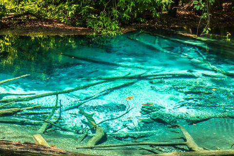 Ao Nang: Kayak en la Piscina de Cristal, ATV y Excursión a la Granja de PiñasPaseo en quad de 45 minutos