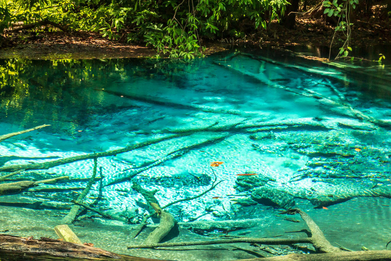 Ao Nang: Kayak alla piscina di cristallo, ATV e tour della fattoria degli ananasGiro in ATV di 45 minuti