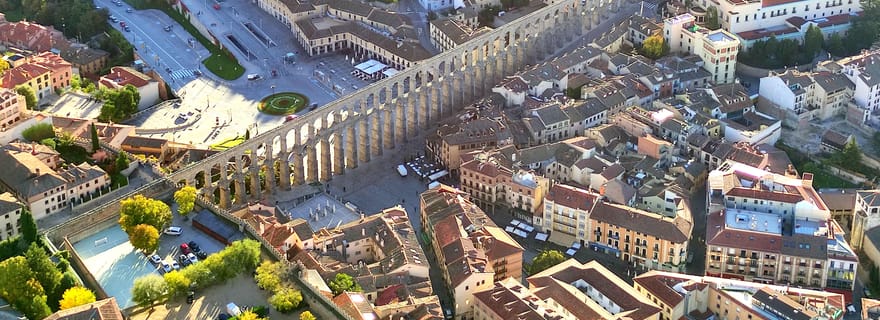 Ségovie : Vol en montgolfière avec transfert optionnel